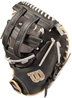 33 Inch Wilson A1000 Women's Fastpitch Softball Catcher Mitt WBW10018633 -ProBaseball Outlet Store 33 inch wilson a1000 women s fastpitch softball catcher mitt wbw10018633 97