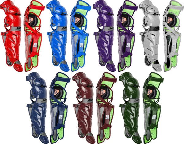 All-Star System 7 Axis LG40SPRO Adult Professional Baseball Leg Guards 2 All-Star System 7 Axis LG40SPRO Adult Professional Baseball Leg Guards - Image 2