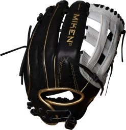 13 Inch Miken Pro Series Adult Slowpitch Softball Glove PRO130-BWG