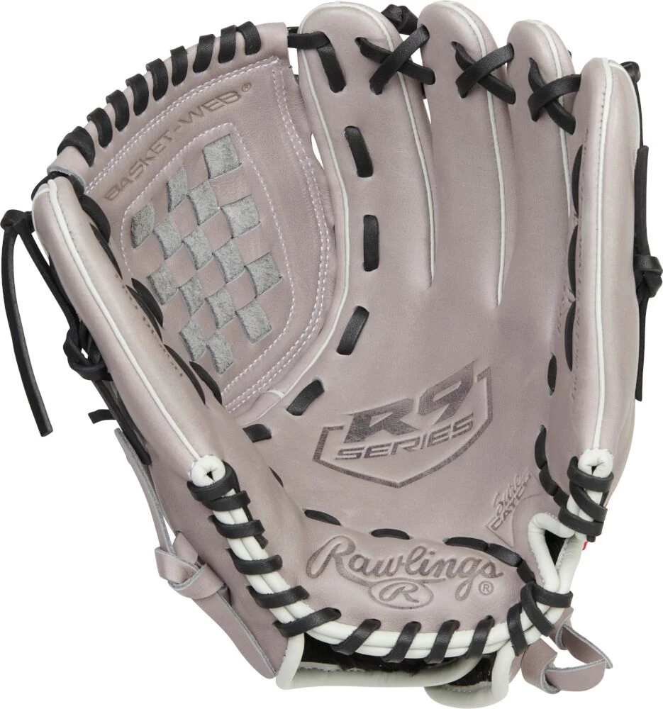Rawlings R9 Contour Fit 11.5 Inch Girl's Fastpitch Softball Glove R9SB115U-3GW 2 Rawlings R9 Contour Fit 11.5 Inch Girl's Fastpitch Softball Glove R9SB115U-3GW - Image 2