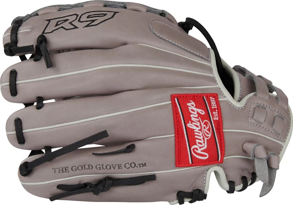 Rawlings R9 Contour Fit 11.5 Inch Girl's Fastpitch Softball Glove R9SB115U-3GW 3 Rawlings R9 Contour Fit 11.5 Inch Girl's Fastpitch Softball Glove R9SB115U-3GW - Image 3