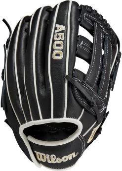 10.5 Inch Wilson A500 Youth Infield Baseball Glove WBW100898105
